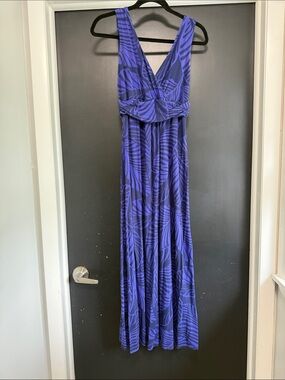 maya kimono jersey maxi dress Maya Kimono Jersey Maxi Dress - Surf the Web, Botanical Sprig